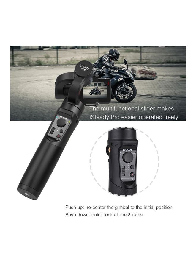 hohem - iSteady Pro 3-Axis Handheld Camera Stabilizer Black - Image 1