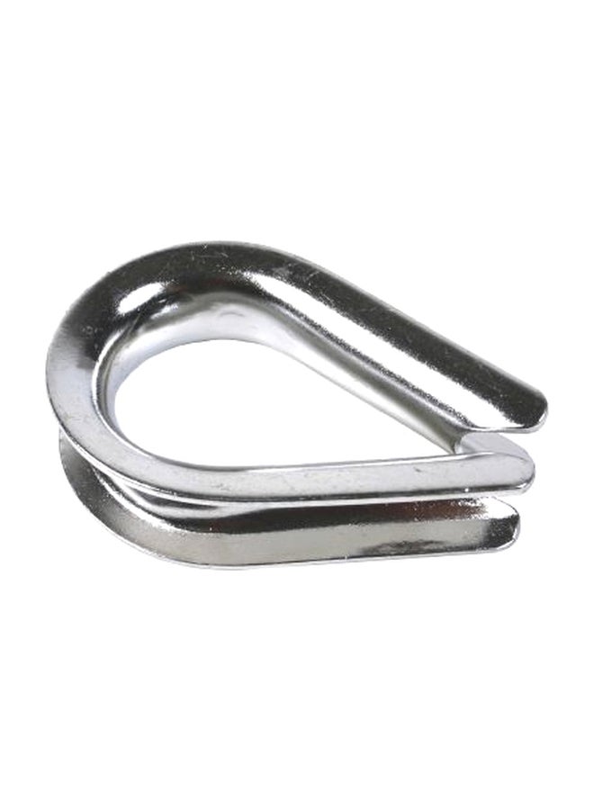 Wire Rope Thimble Silver