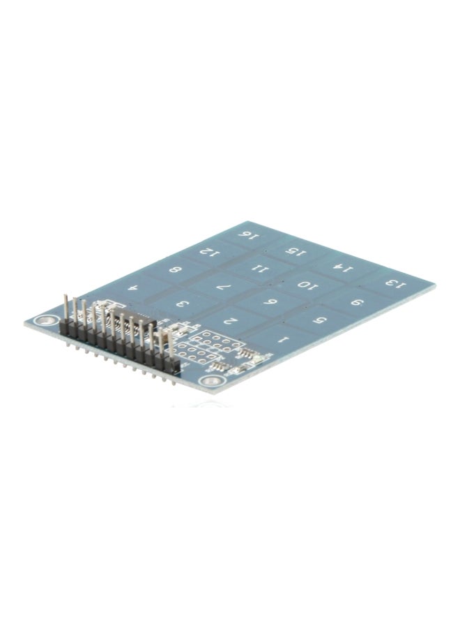 Generic - 16-Channel Touch Sensor Module PCB Board Blue/Black 11.8x1x7.9centimeter - Image 1