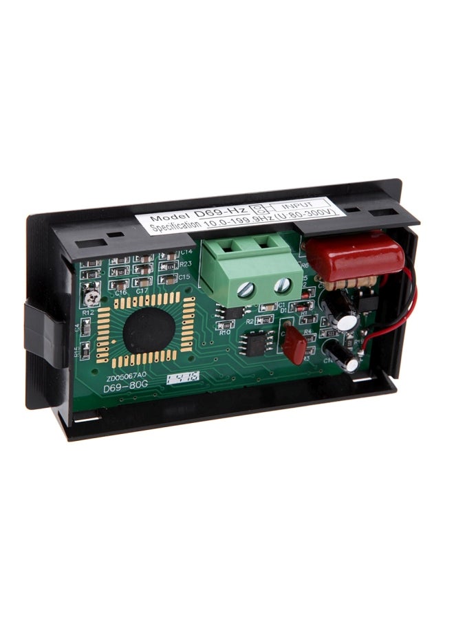جهاز قياس المدى الكمي مزود بشاشة LCD الأسود / الأزرق 8.2x31x4.4سم  - Image 5