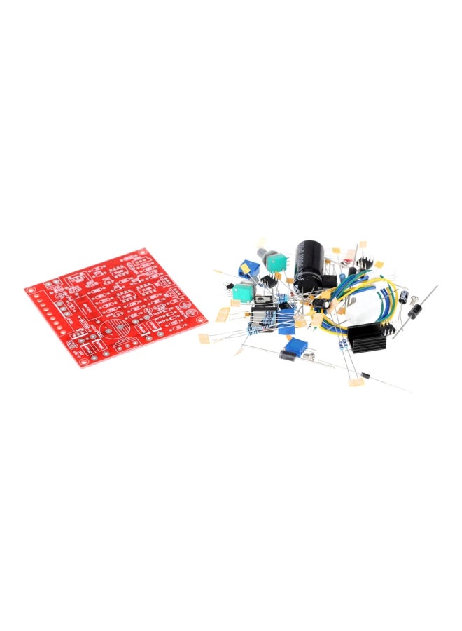Generic Regulated Power Supply Kit Red/Blue/Black 15x3x11centimeter  - Image 3