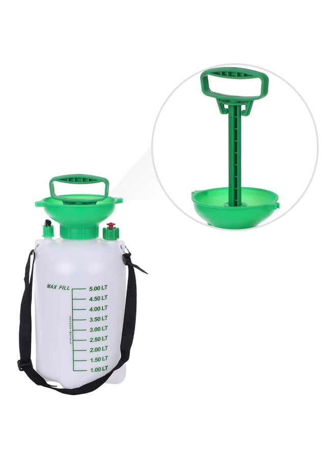 Pump Pressure Sprayer Green/White 42.5x18x18centimeter - Image 5