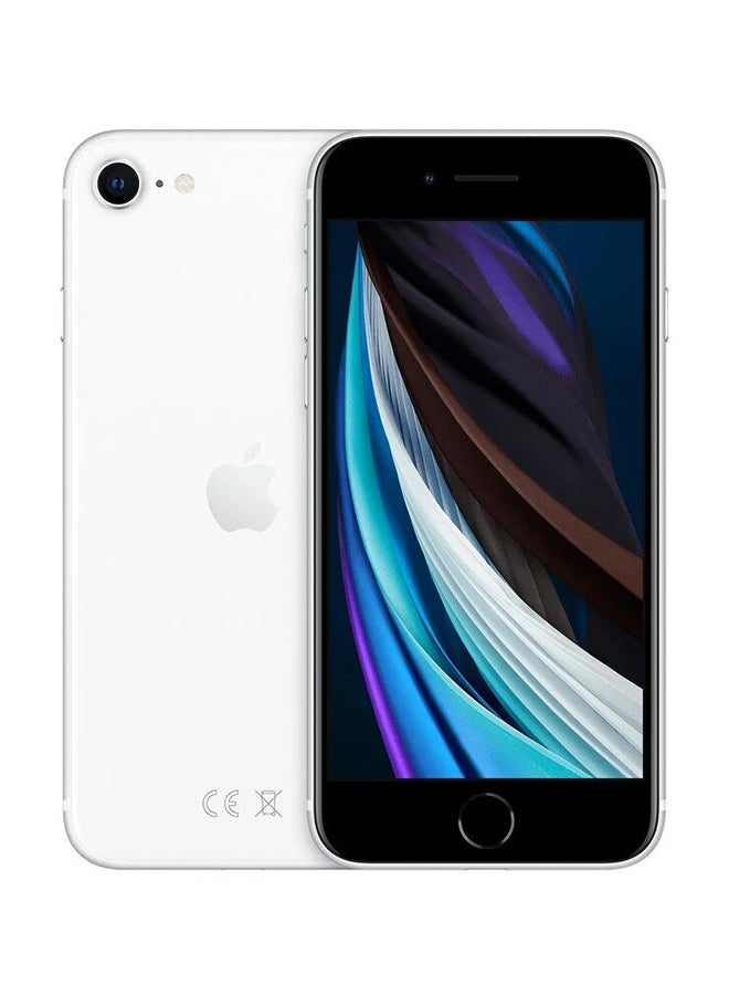Apple iPhone SE (2nd Generation) With FaceTime White 64GB 4G LTE - KSA Version  - Image 1