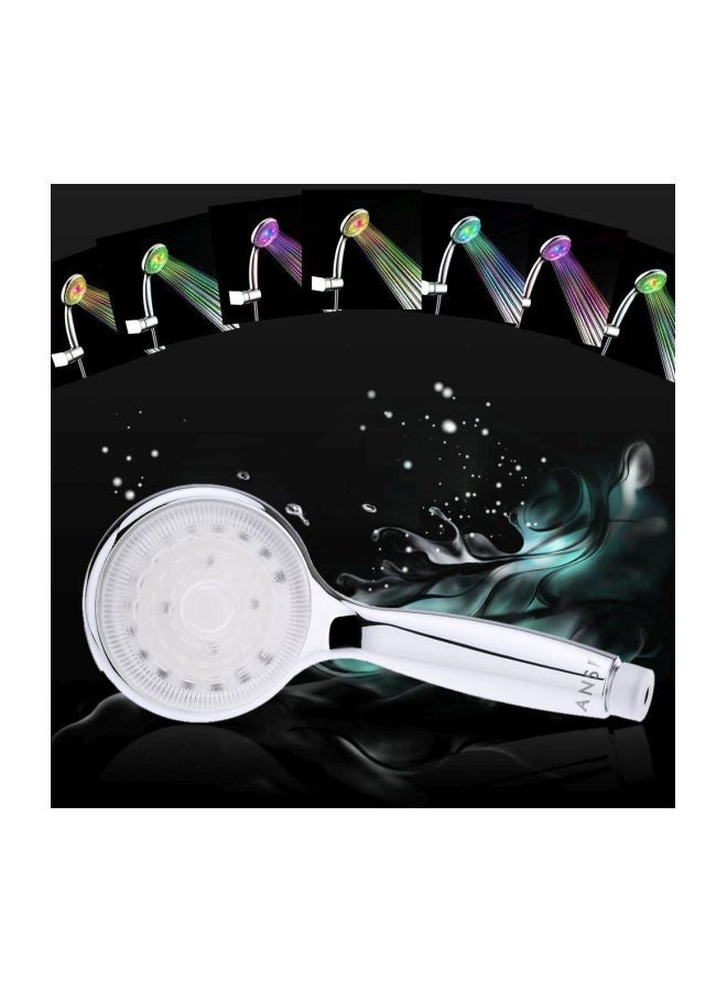 LED Handheld Shower Head Wjite 25x5x11cm  - Image 4