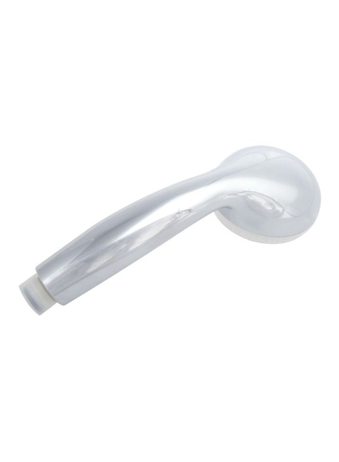 LED Handheld Shower Head Silver/White 21cm - Image 3