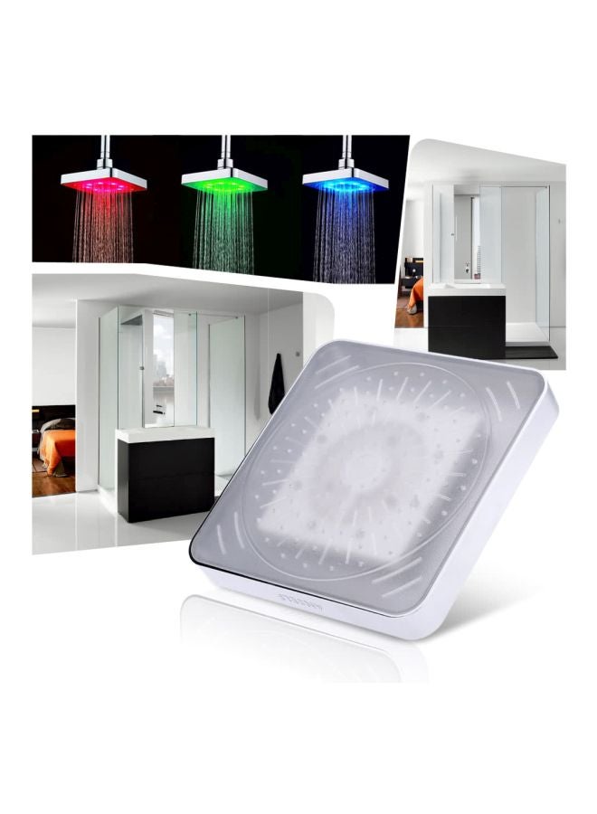 ANSELF Automatic LED Shower Head Silver/White 6inch - Image 5