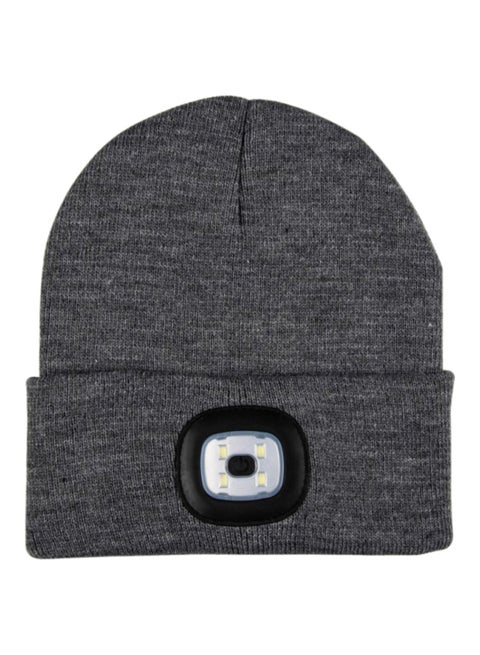 Acrylic Built-In LED Beanie Cap One Size
