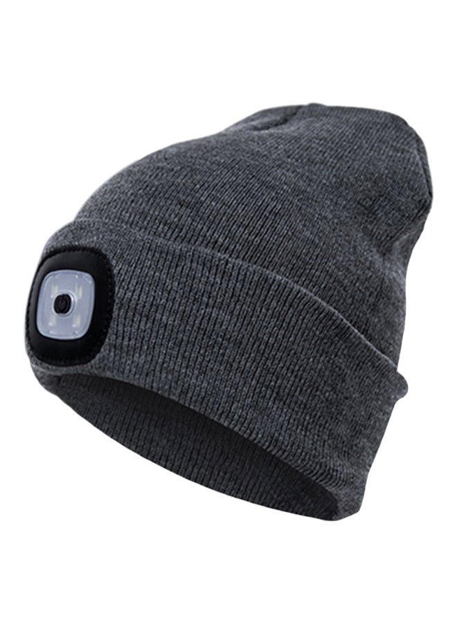 Acrylic Built-In LED Beanie Cap One Size
