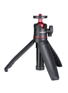 MT-08 Mini Extendable Desktop Tripod Handheld Photography Bracket Stand For Selfie Travel Vlogging Black