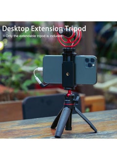 Ulanzi MT-08 Mini Extendable Desktop Tripod Handheld Photography Bracket Stand For Selfie Travel Vlogging Black  - Image 3