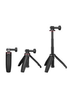 Ulanzi MT-09 Mini Extendable Desktop Tripod Handheld Photography Bracket Stand Vlog Selfie Stick Black  - Image 1
