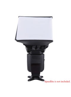 Generic Portable Photography Flash Diffuser Mini Softbox Black  - Image 2