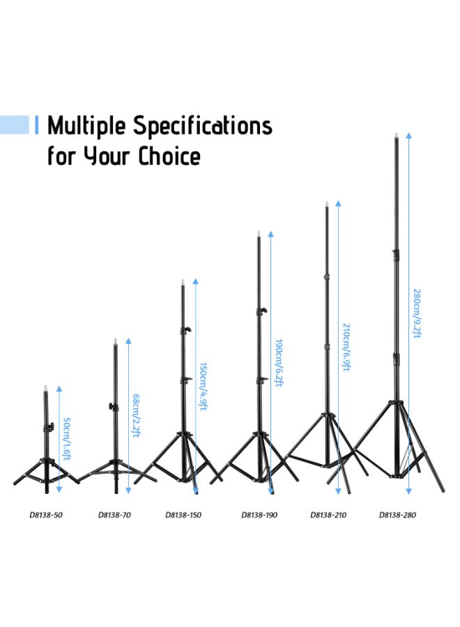 حامل ثلاثي القوائم للتصوير الفوتوغرافي في الأستوديو مصنوع من خليط معدني من الألومنيوم مع مشبك للهاتف المحمول برأس كروي أسود - Image 3