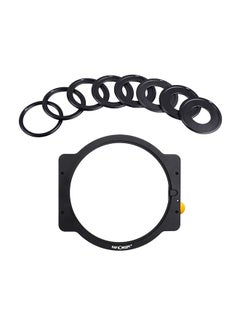 K&F Concept Metal Square Filter Holder With Adater Rings Black  - Image 1