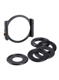 K&F Concept Metal Square Filter Holder With Adater Rings Black  - Image 4