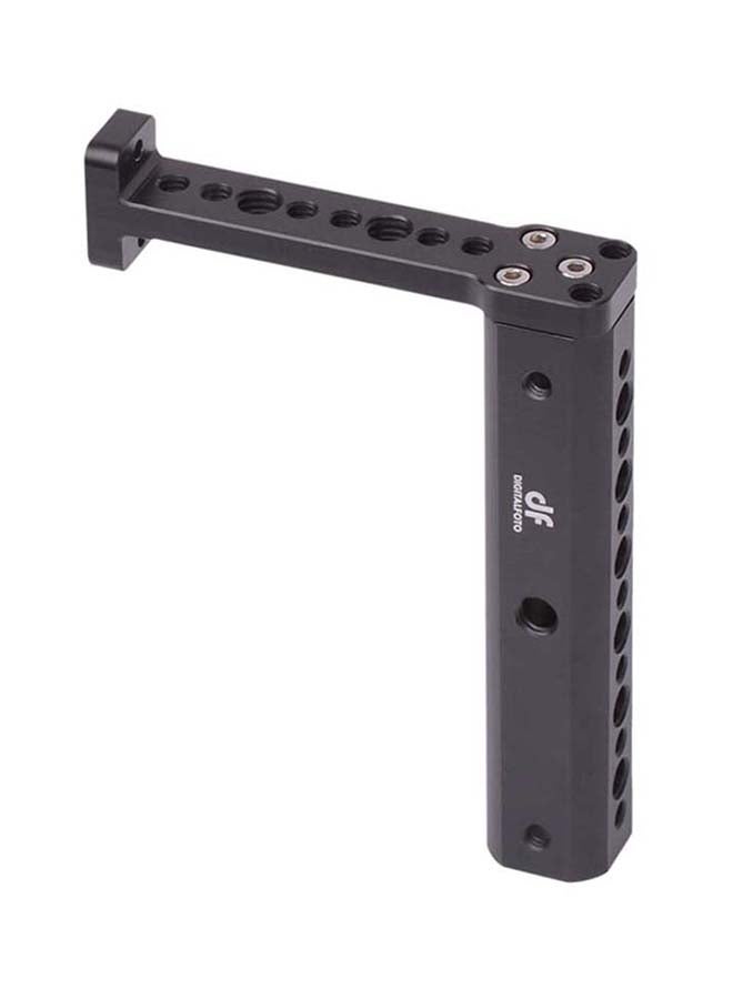DF DIGITALFOTO - Vision Neck Handle Hold Plate Bracket Grip Extension Rods Bar With Hot Shoe Mount Black - Image 1