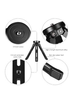 FeiyuTech Aluminum Alloy V4 Universal Tabletop Tripod  With Screw Hole Black  - Image 4