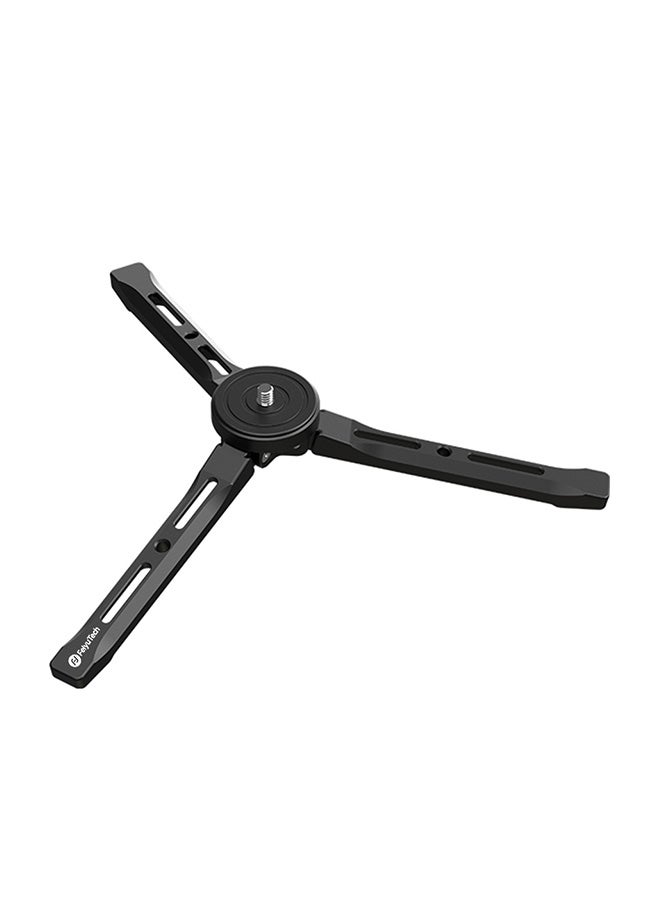 FeiyuTech Aluminum Alloy V4 Universal Tabletop Tripod  With Screw Hole Black  - Image 1