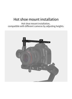 FeiyuTech Aluminium Alloy Extension Arm Bracket With Screw Mount Black  - Image 4