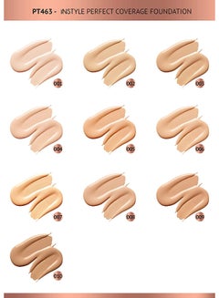 topface Instyle Perfect Coverage Foundation Dark Beige  - Image 2