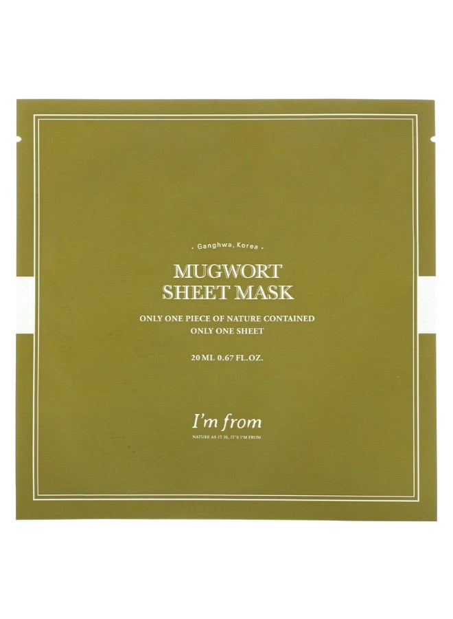 I'M FROM Mugwort Sheet Mask 20ml  - Image 1