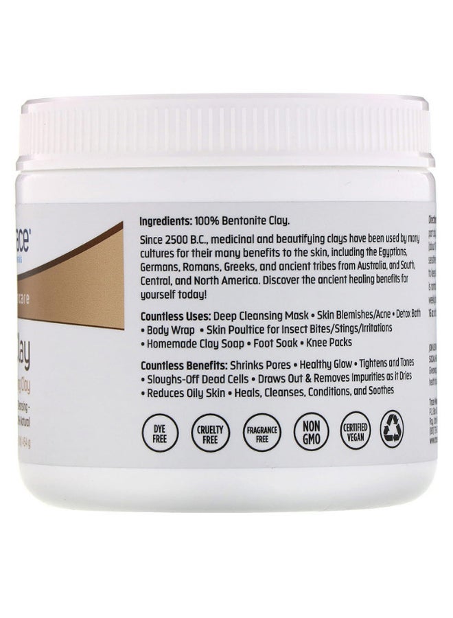 Trace Minerals Research Bentonite Clay Indian Healing Clay 454grams  - Image 2