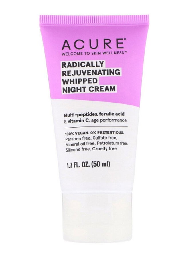Acure Radically Rejuvenating Whipped Night Cream 1 7fluid Ounce