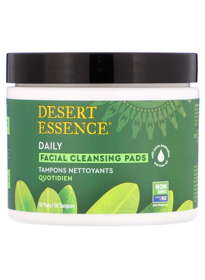 DESERT ESSENCE Daily Facial Cleansing Pads  - Image 1