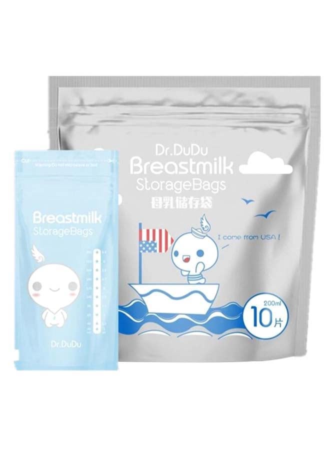 Pack Of 10 Breast Milk Disposable Storage Bag