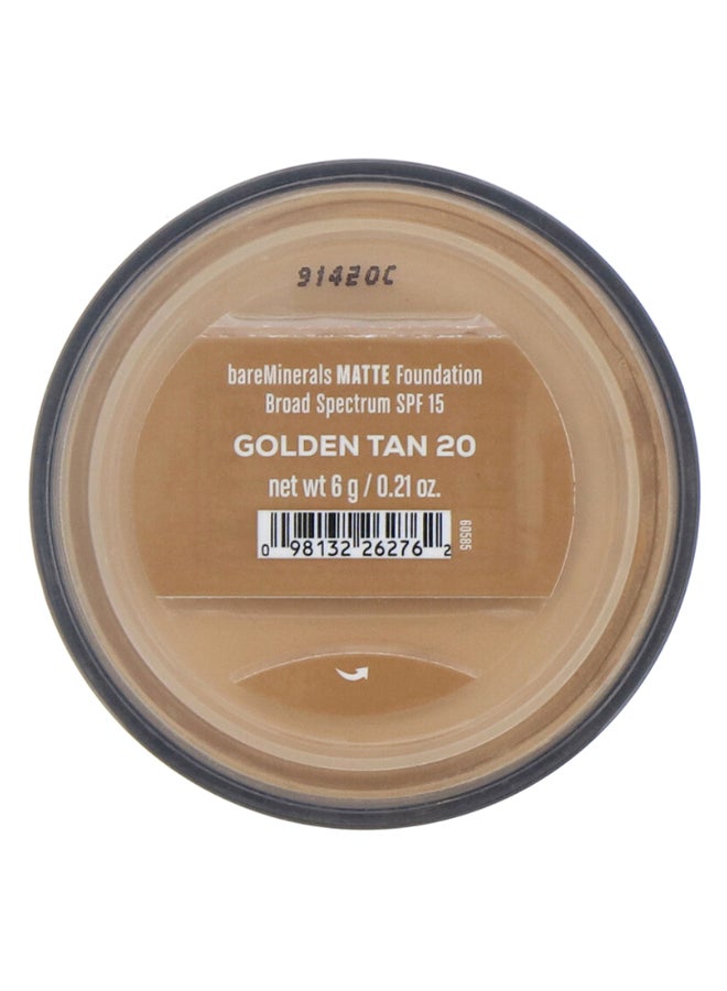 بير ماينرالز كريم أساس غير لامع 20 ذهبي تان - Image 2