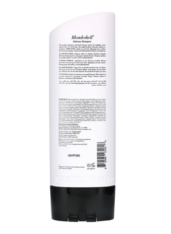 KERATIN COMPLEX Blondeshell Debrass Shampoo 400ml - Image 2