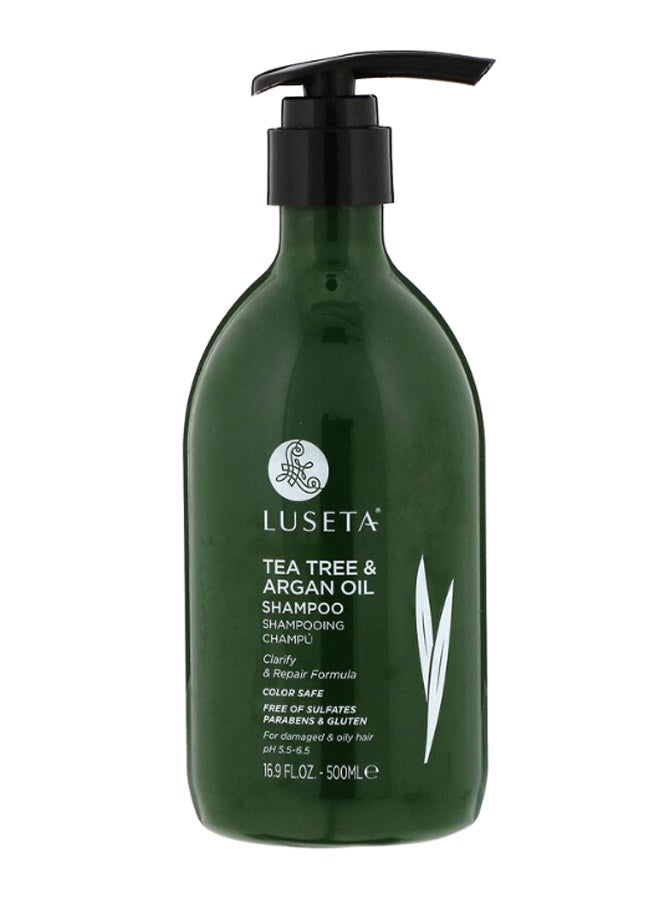 Luseta Tea Tree And Argan Oil Shampoo 500ml  - Image 2