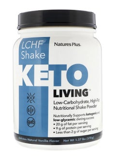 Vanilla Flavour LCHF Shake Keto Living Protein Powder