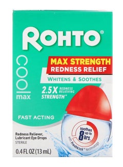 Rohto Redness Relief Cooling Lubricant Eye Drop Clear 13ml  - Image 2