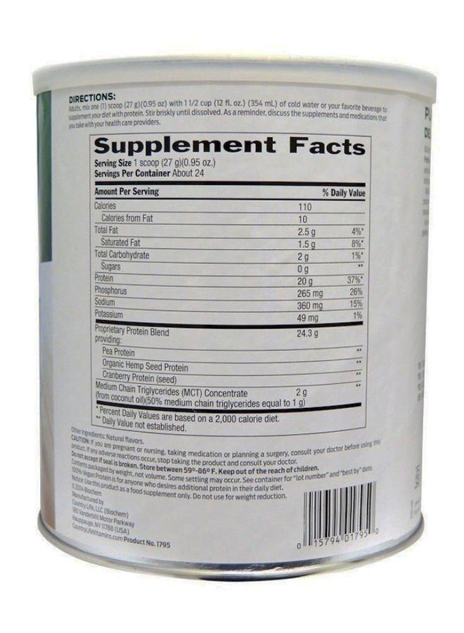 Biochem Vegan Vanilla Flavour Protein Powder - Image 2