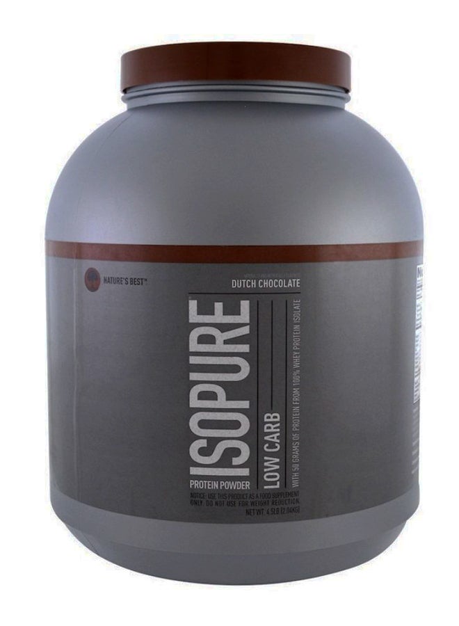Nature's Best - Low Carb Dutch Chocolate Protein Powder - Image 1