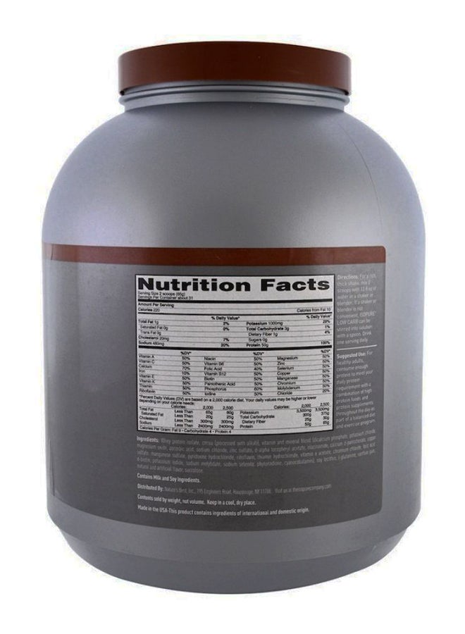 Nature's Best - Low Carb Dutch Chocolate Protein Powder - Image 1