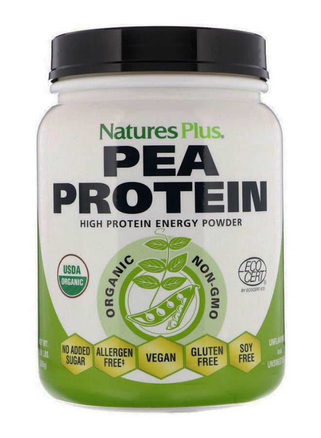 Natures Plus Pea Protein High Protein Energy Powder - Image 1
