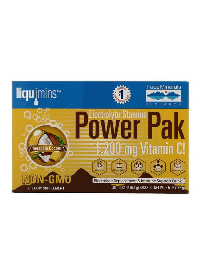 Trace Minerals Research Pack Of 30 Electrolyte Stamina Power Pak Dietary Supplement  - Image 1