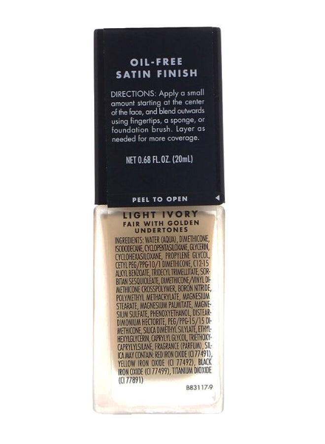 إلف كريم أساس بلمسة نهائية مثالية العاج الفاتح - Image 2