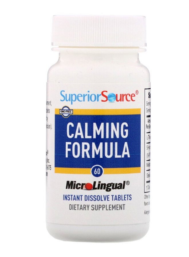 Superior Source Calming Formula Micro-Lingual Instant Dissolve - 60 Tablets  - Image 1