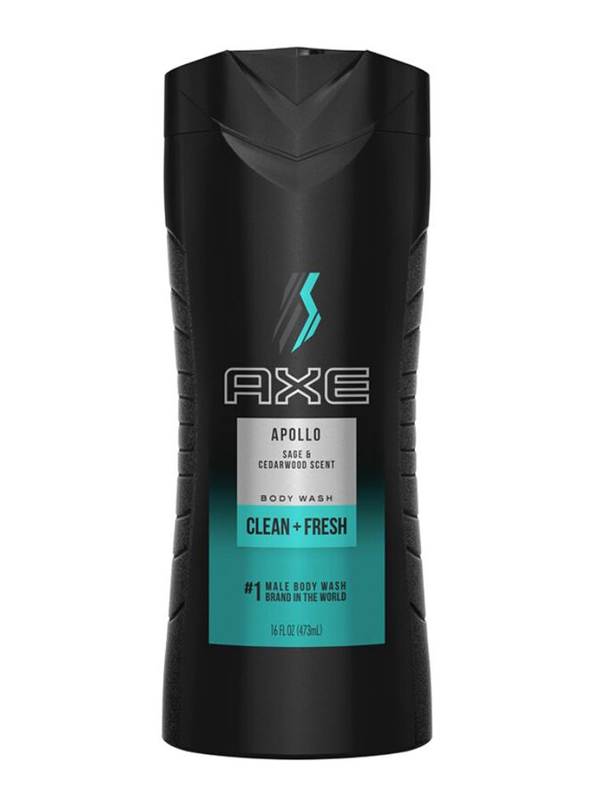 Axe Apollo Sage And Cedarwood Scent Body Wash 473ml