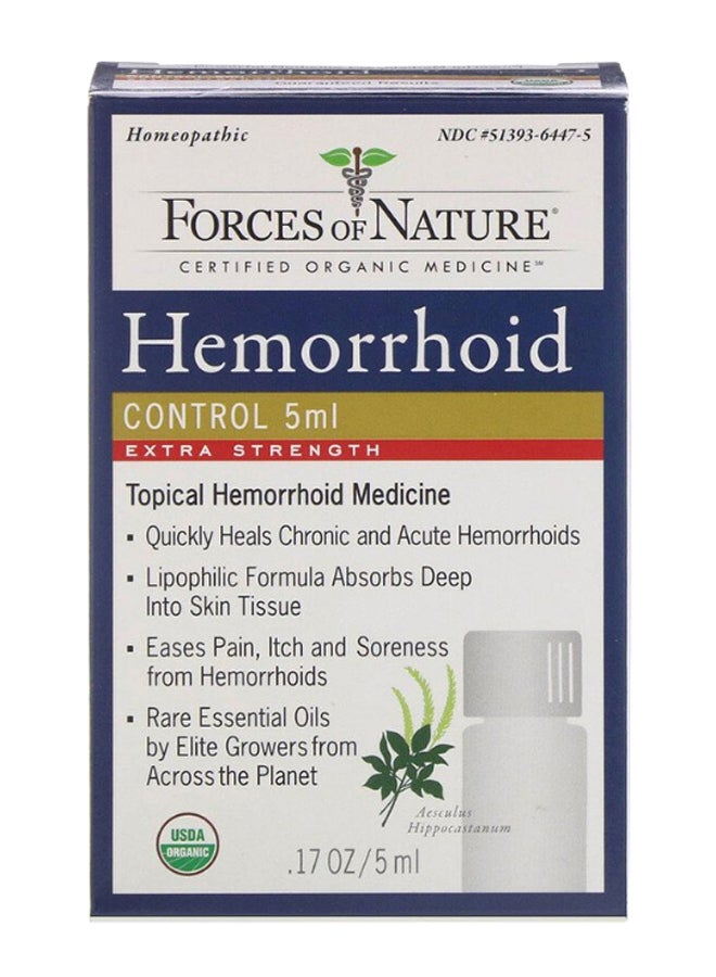 FORCES OF NATURE - Hemorrhoid Control Extra Strength Medicine - Image 1