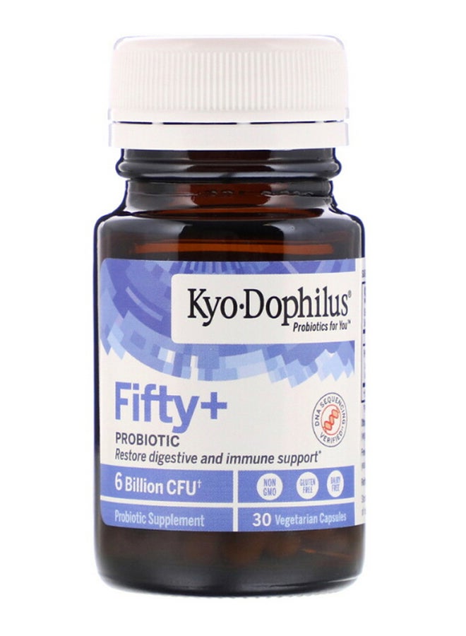 kyolic Kyo Dophilus Fifty Plus Probiotic - 30 Capsules - Image 1