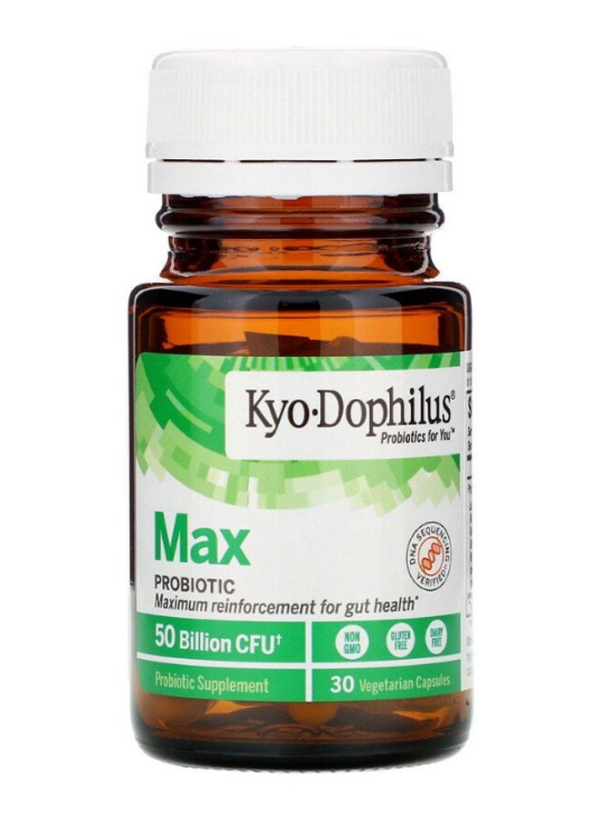 kyolic - Kyo Dophilus Gut Health Max Probiotic - 30 Capsules - Image 1
