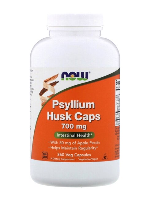 Psyllium Husk Caps - 360 Capsules