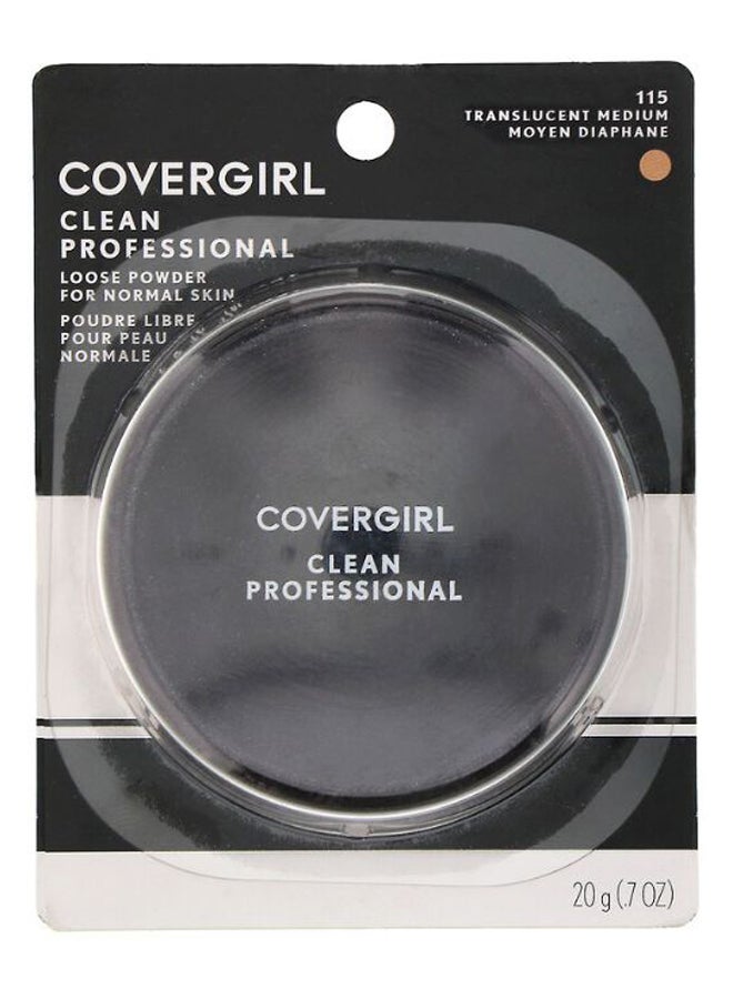 كفر جيرل البودرة السائبة كلين بروفيشنال ترانزلوسنت ميديام 115 - Image 2