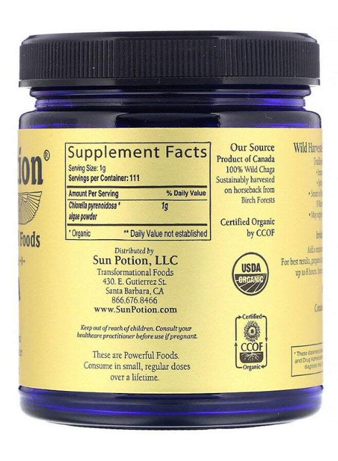 Sun Potion - Wild Harvested Chaga Raw Mushroom Powder - Image 1