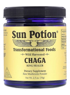 Wild Harvested Chaga Raw Mushroom Powder