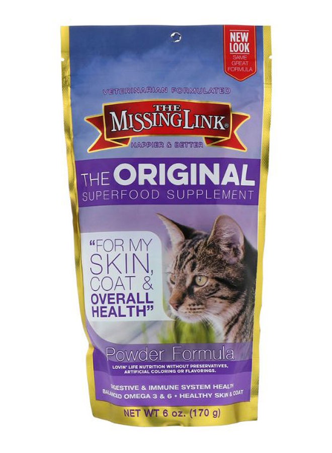 كيس مُكملات غذائية سوبر فود داعمة وأصلية للقطط